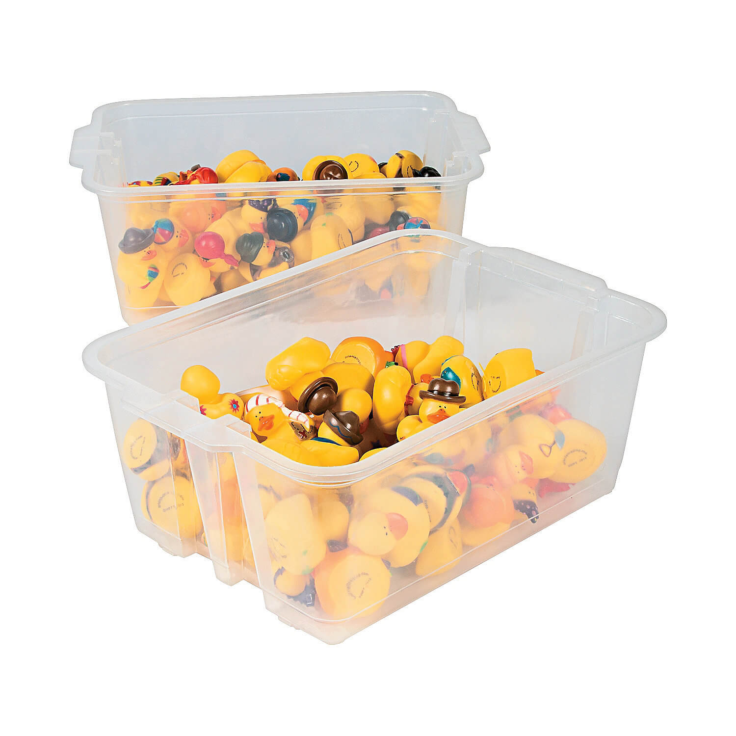 W13673664 Clear Classroom Storage Tubs